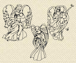 Machine Embroidery Designs 'Angels'